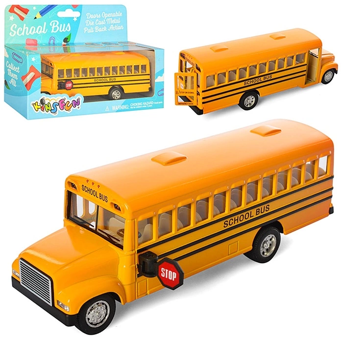 Машина метал. School Bus KS6501W оптом