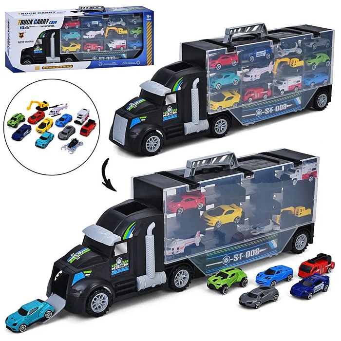 Трейлер с машинками "Hot Wheels" P858-A оптом