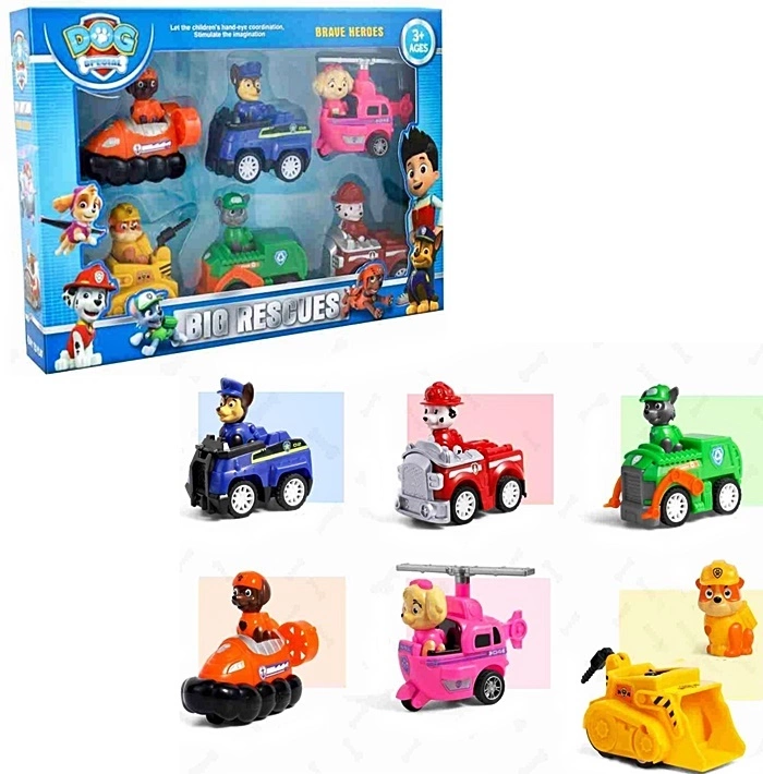 Набір машинок "Щенячий Патруль" SK1-4/ PB226 оптом