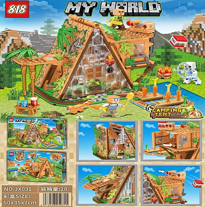 Конструктор "Minecraft" JX031 оптом