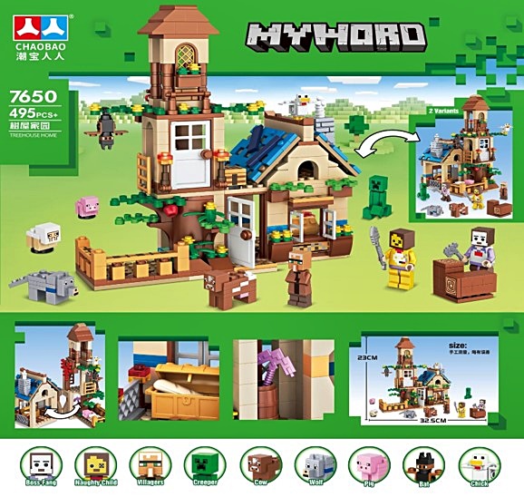 Конструктор "Minecraft" 7650 оптом