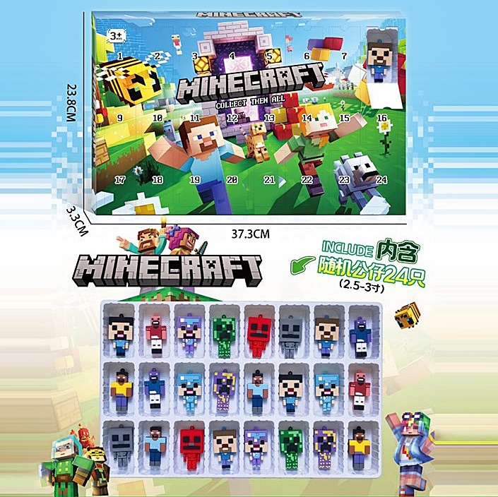 Набір "Адвент календар" "Minecraft" 99606 оптом