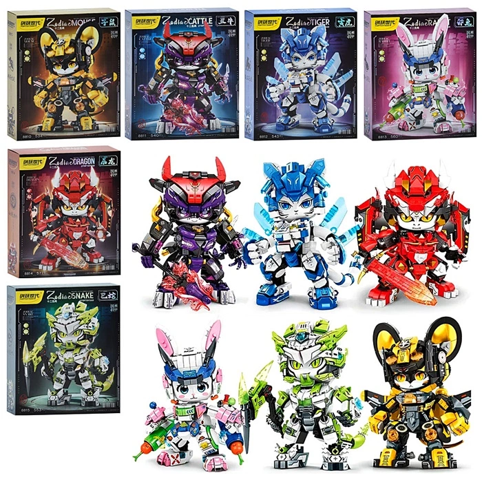 Конструктор "Zodiac" 8810-8815 оптом