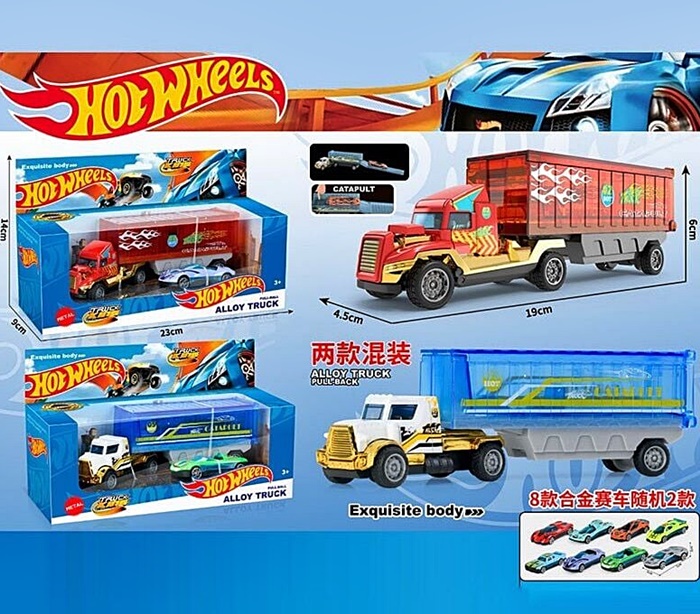 Трейлер метал. "Hot Wheels" 6706A оптом