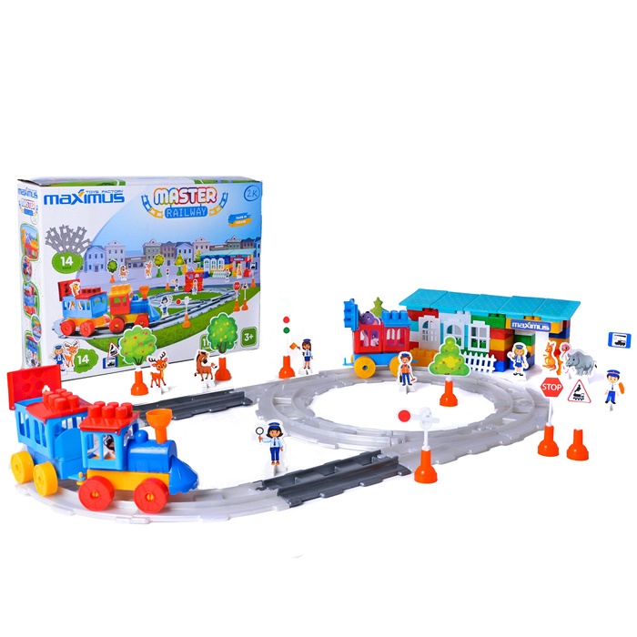 Конструктор "Залізнична дорога" "ЯУ" 5209 оптом