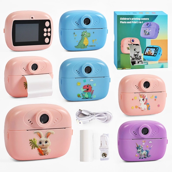 Фотоапарат-принтер цифровий 72972 оптом