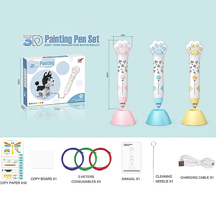 Набір для творчості 3D Ручка XJ01-2 оптом