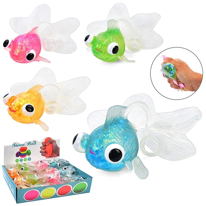 Стрибунець Антистрес "Рибка" MS4007-1 оптом