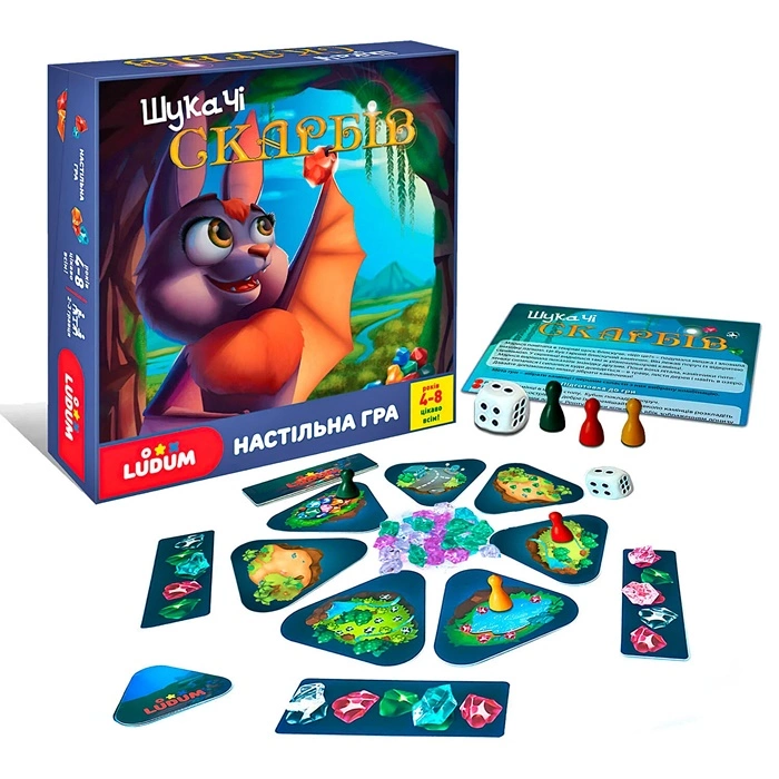 Настільна гра "Шукачі скарбів" ЯУ LD1049-55 оптом