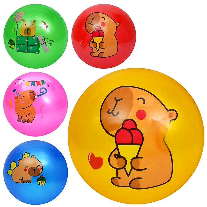 М'яч дитячий "Капібара" MS4906 оптом