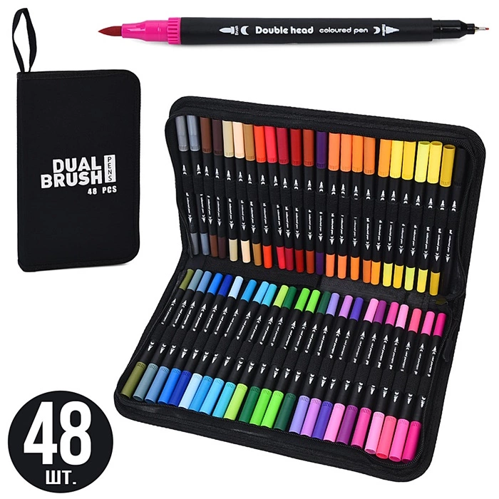Набір для творчості Фломастери-маркери 48 MK5766-48 оптом