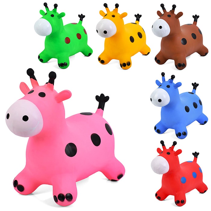 Стрибун резиновий "Жирафа" MS4162-1 оптом