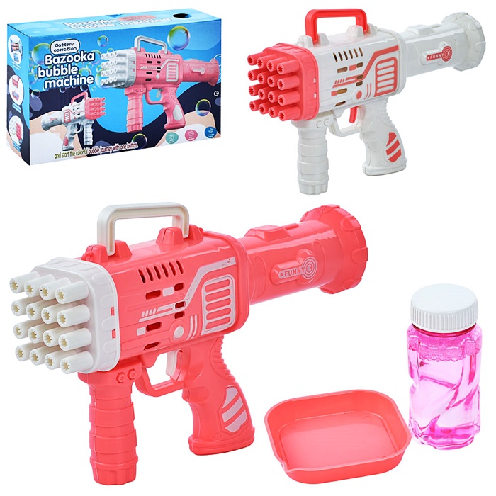 Мильні бульбашки пістолет "Кулемет" 7751A оптом