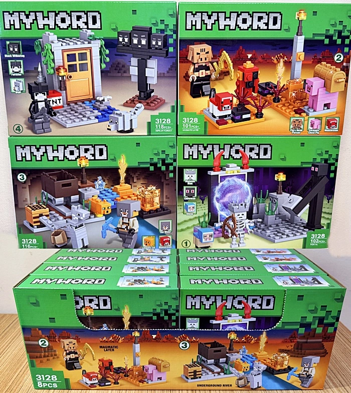 Конструктор "Minecraft" 3128 оптом