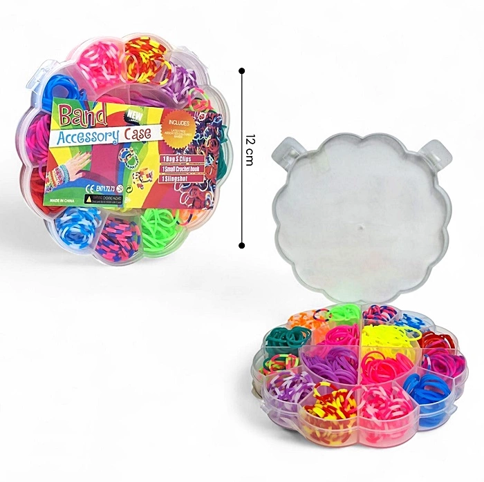 Набір резинки для плетіння "Квітка" 66-66 оптом