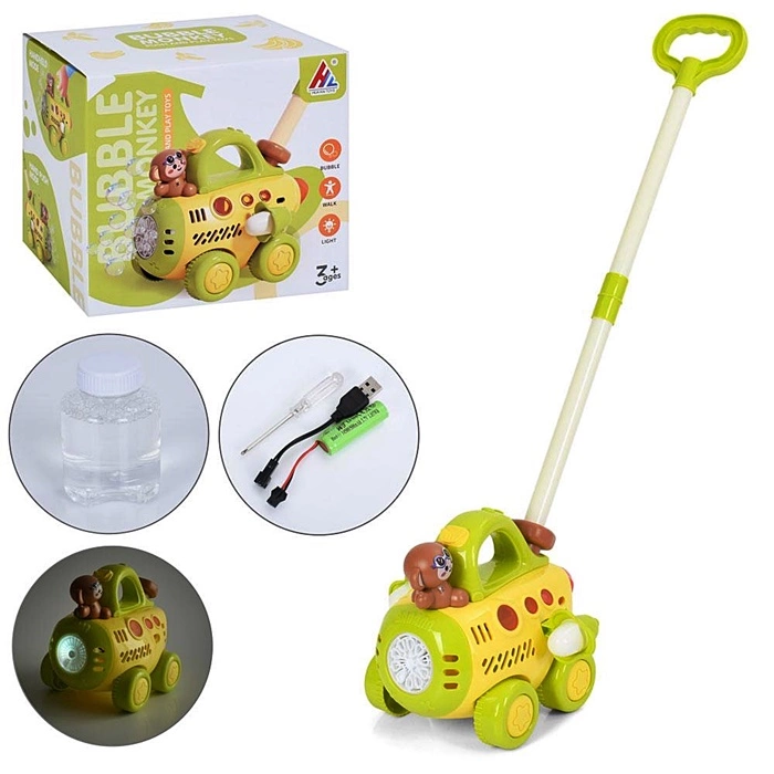 Мильні бульбашки каталка "Літак" 8536 оптом