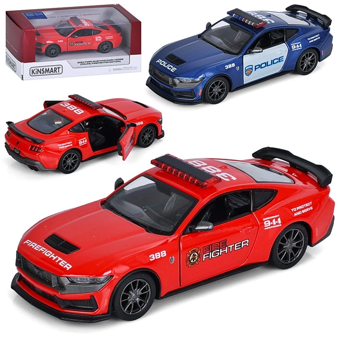 Машина метал. Ford Mustang Police KT5455WPR оптом