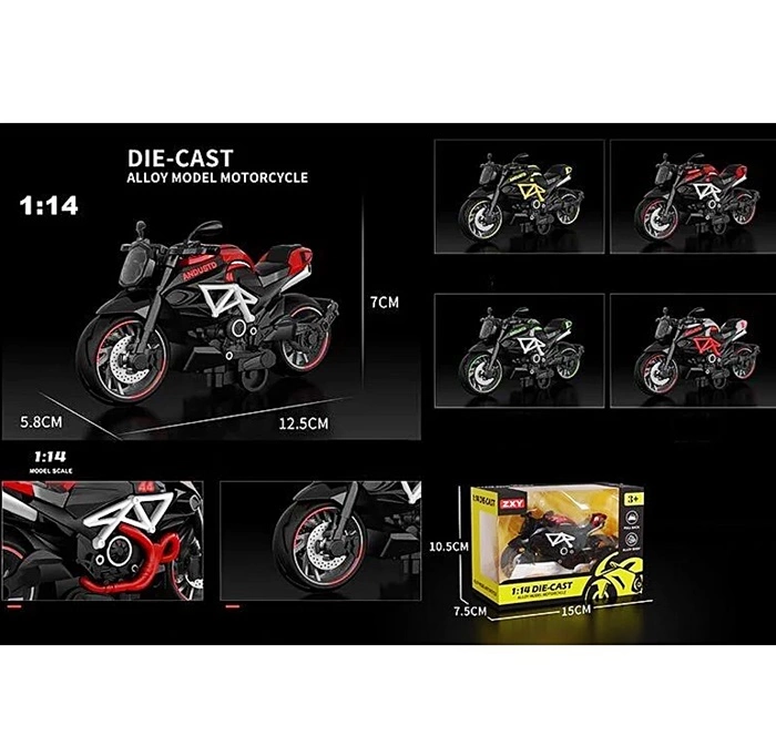 Мотоцикл метал. "Ducati" H7788-4 оптом