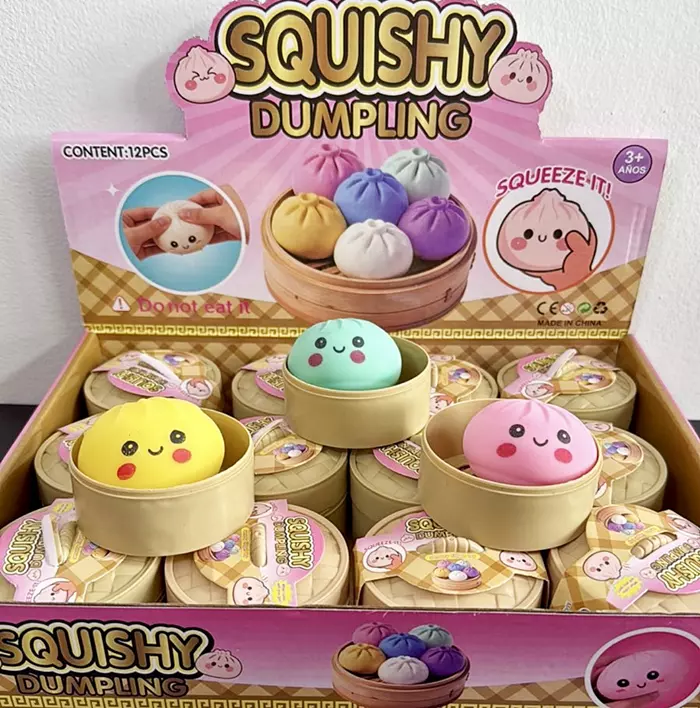 Гра Антистрес Сквіші "Пельмень/ Dumpling" PL-0322 оптом