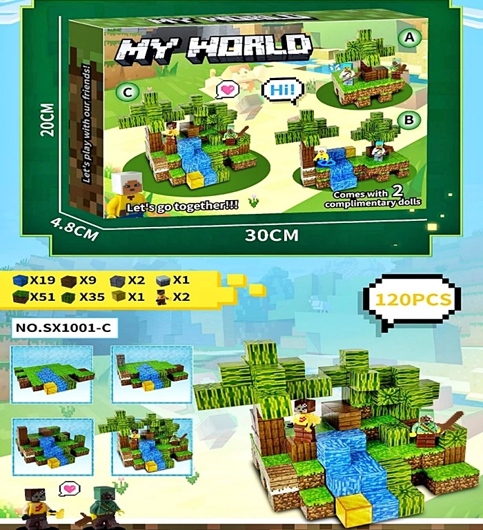 Конструктор "Minecraft" SX1001-C оптом