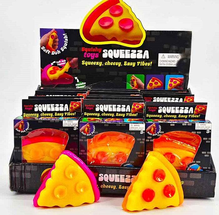 Гра Антистрес Сквіші "Pizza/ Піца" MA-2470 оптом